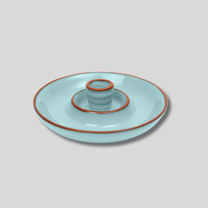 Sintra Glazed Terracotta Olive Dish | Artisan Tableware by Dexam