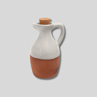 Sintra Glazed Terracotta Oil Drizzler | Rustic Artisan Kitchenware by Dexam