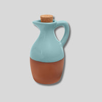 Sintra Glazed Terracotta Oil Drizzler | Rustic Artisan Kitchenware by Dexam