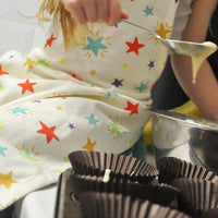 Rainbow Stars Children's Water Resistant Apron - Multi