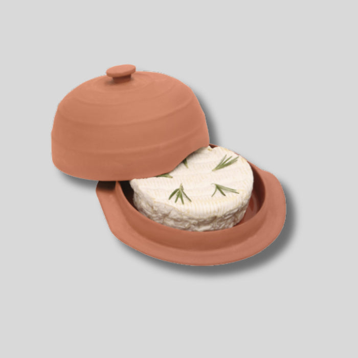 Terracotta Cheese Baker with Lid