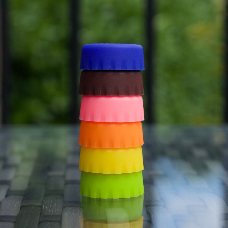 CellarDine ZapCap Bottle Stoppers (Set of 6)