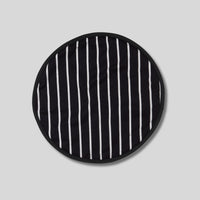Rushbrookes Butchers Stripe Round Hob Cover (Made in UK)