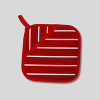 Rushbrookes Butchers Stripe Pot Grab (Made in UK)