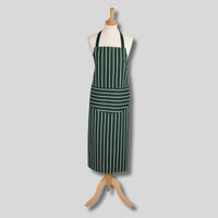 Rushbrookes Butchers Stripe Long Adult Apron (Made in UK)