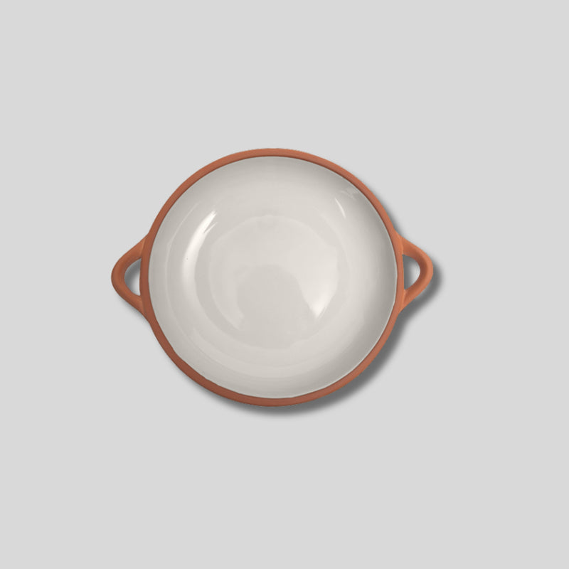 Sintra Small Glazed Terracotta Tapas Dish