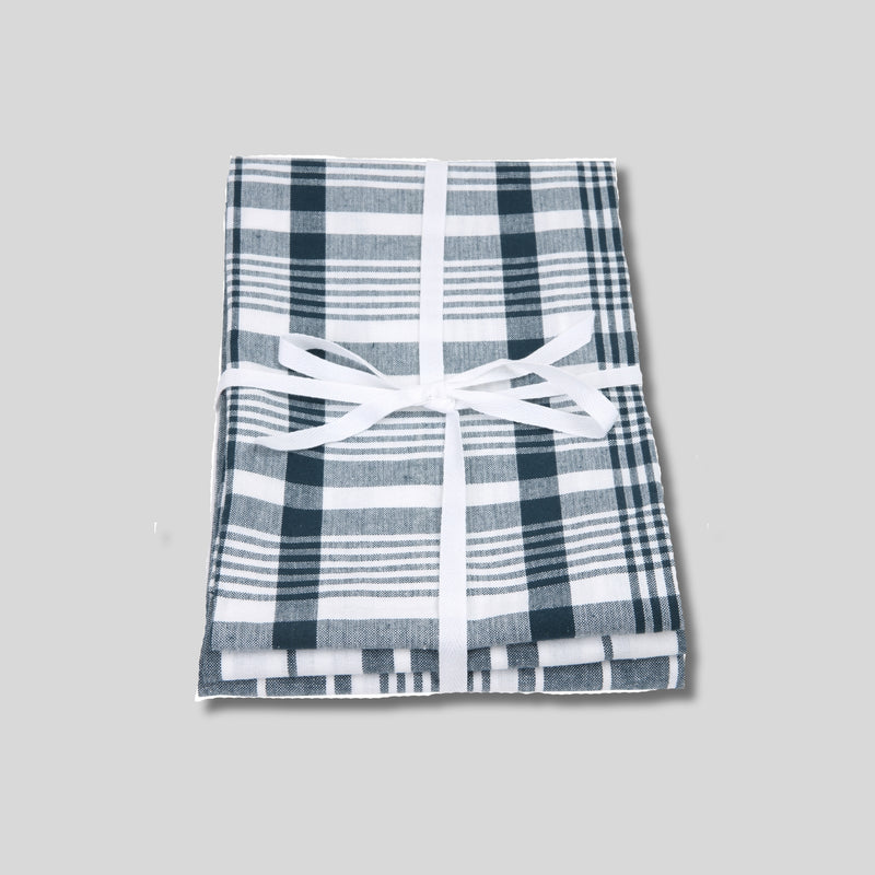 Love Colour Set of 3 Extra-Large Tea Towels | Vibrant Cotton Kitchen Textiles