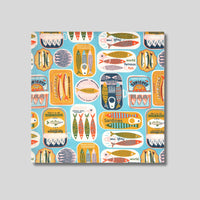 Sardines Napkin & Placemat Set