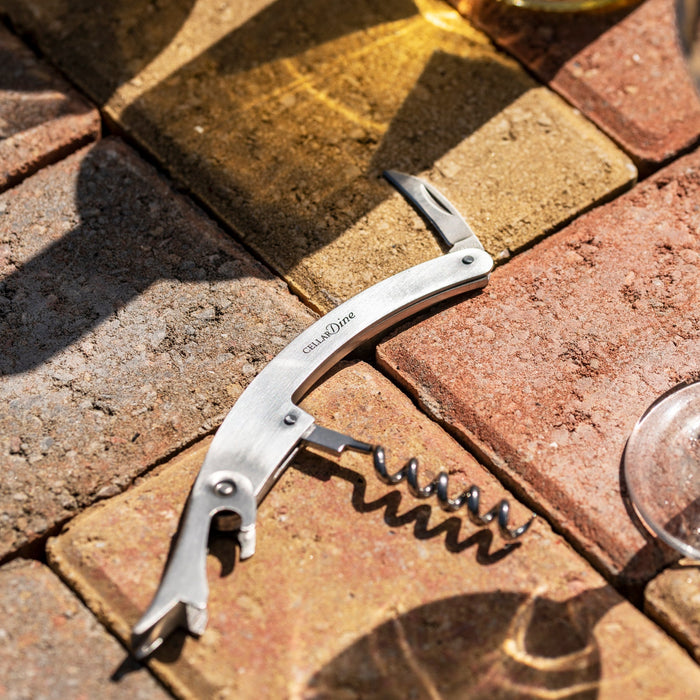 CellarDine Stainless Steel Curve Waiters Friend