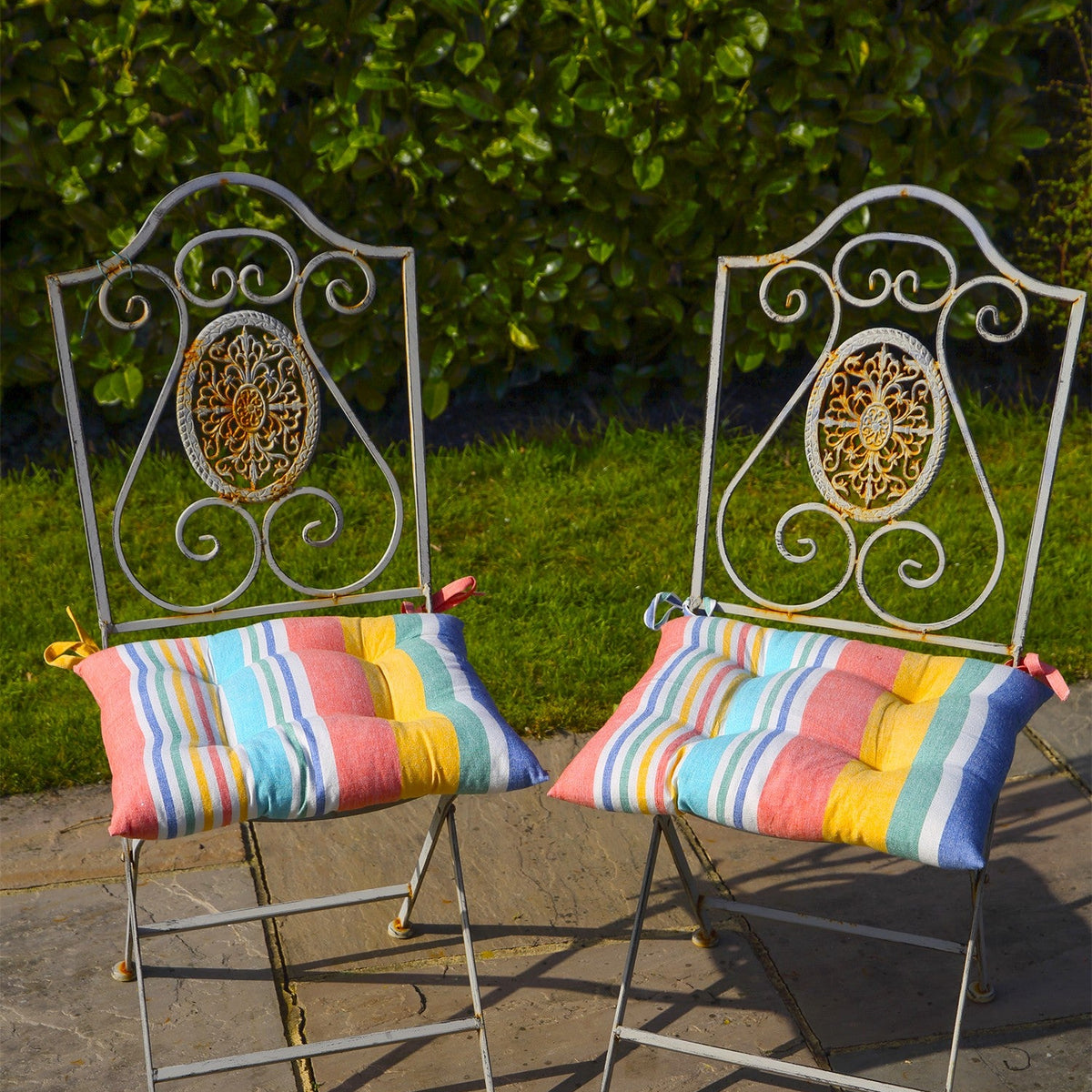 Carnival Set of 2 Seat Pads - Multi