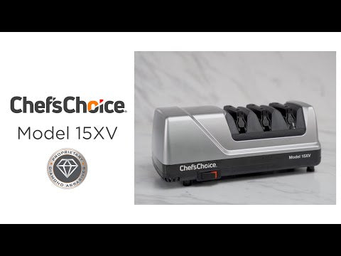 Chefs Choice Trizor 15XV EdgeSelect Electric Knife Sharpener - Platinum