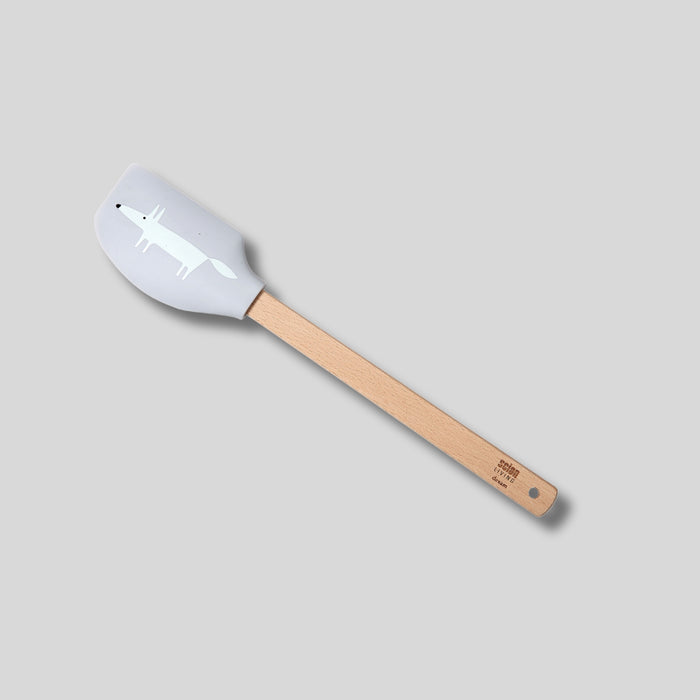 Scion Mr Fox Silicone Spatula - Grey