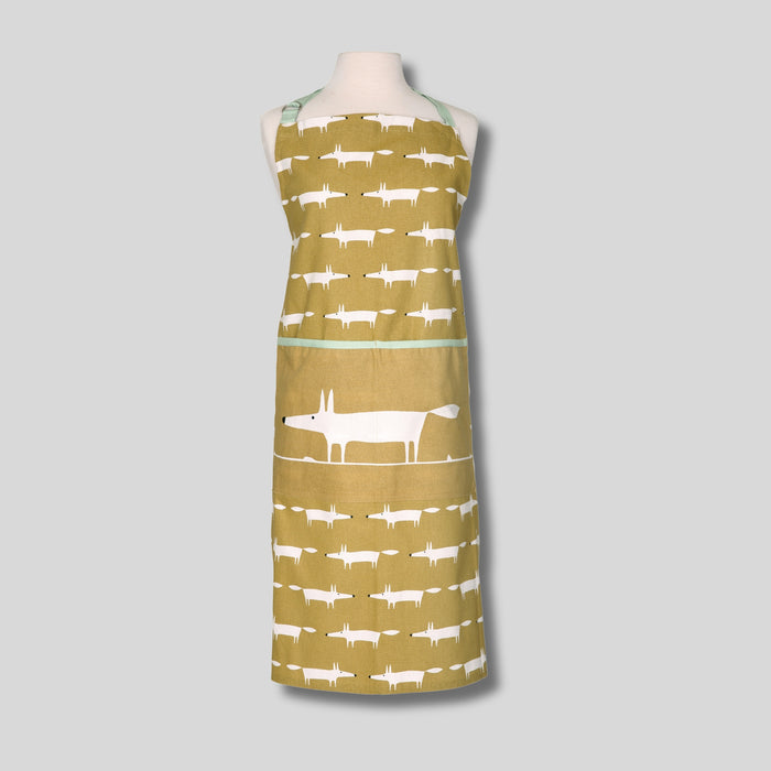 Scion Mr Fox Adult Apron - Ochre